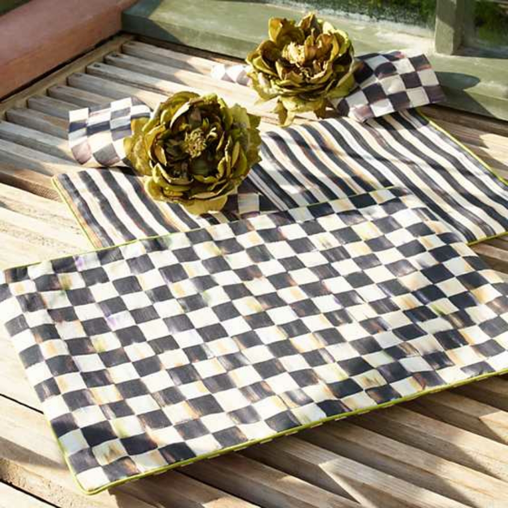 MACKENZIE-CHILDS COURTLY CHECK & STRIPE PLACEMENTS